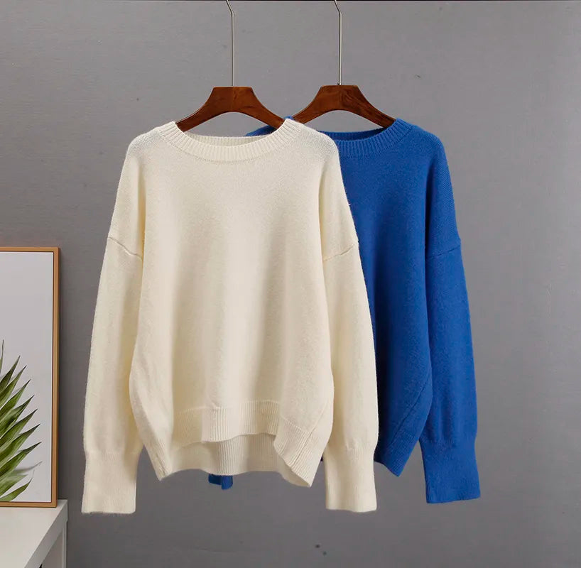 Amelia™ Cashmere Bliss Sweater | Soft & Comfy