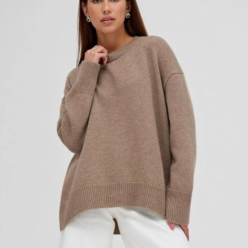 Amelia™ Cashmere Bliss Sweater | Soft & Comfy