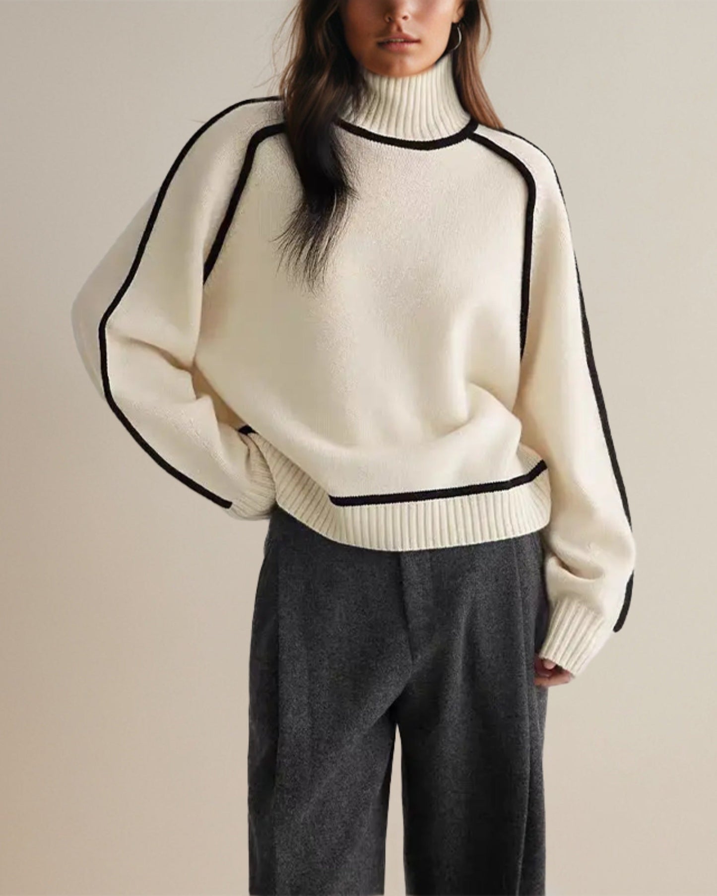 Claire™ |Elegant turtleneck sweater