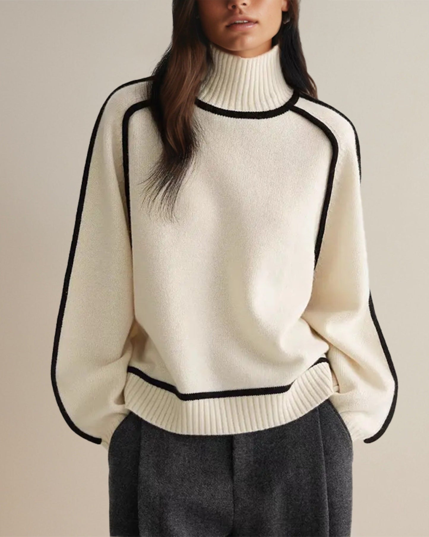 Claire™ |Elegant turtleneck sweater